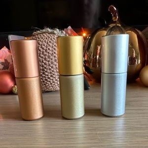 Roller ball containers for essential oils, etc.
